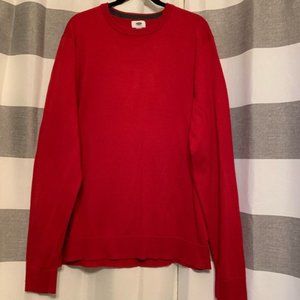 NWOT Old Navy Red Crew Neck Sweater - Size M